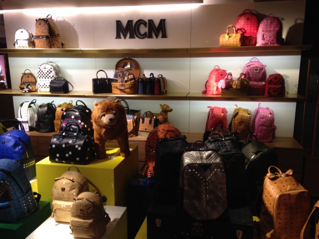 MCM store, Sun Plaza, DFS Galleria